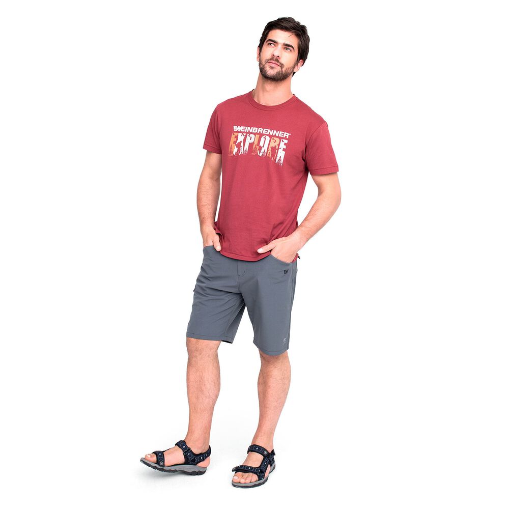 Short Hombre Weinbrenner Paramount Gris Oscuro image number 3.0